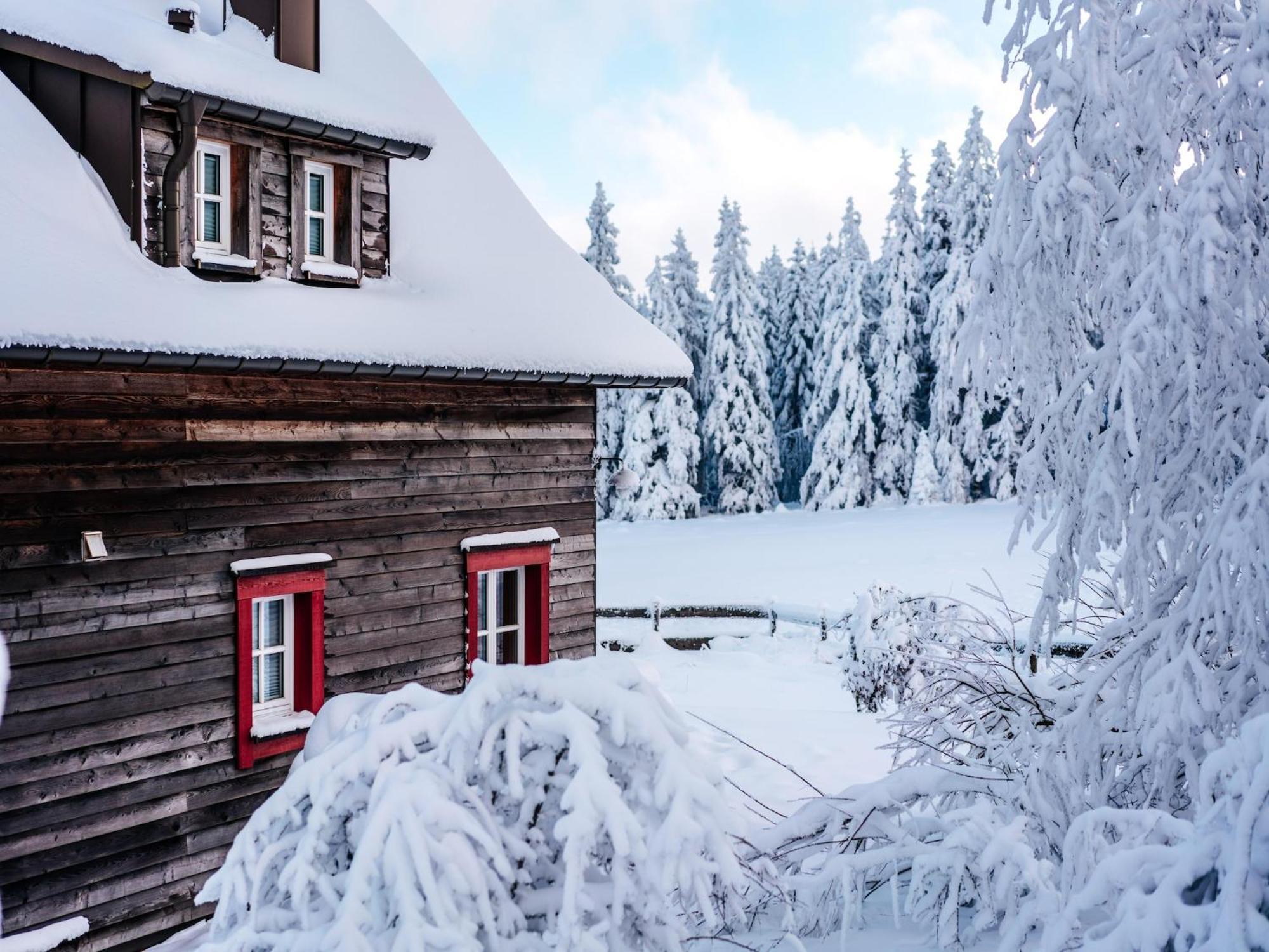 Semi Detached Houses Turf House Torfhaus Exterior photo